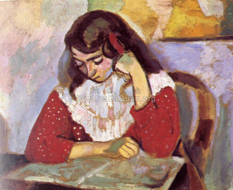 读书的玛格丽特 - 亨利·马蒂斯